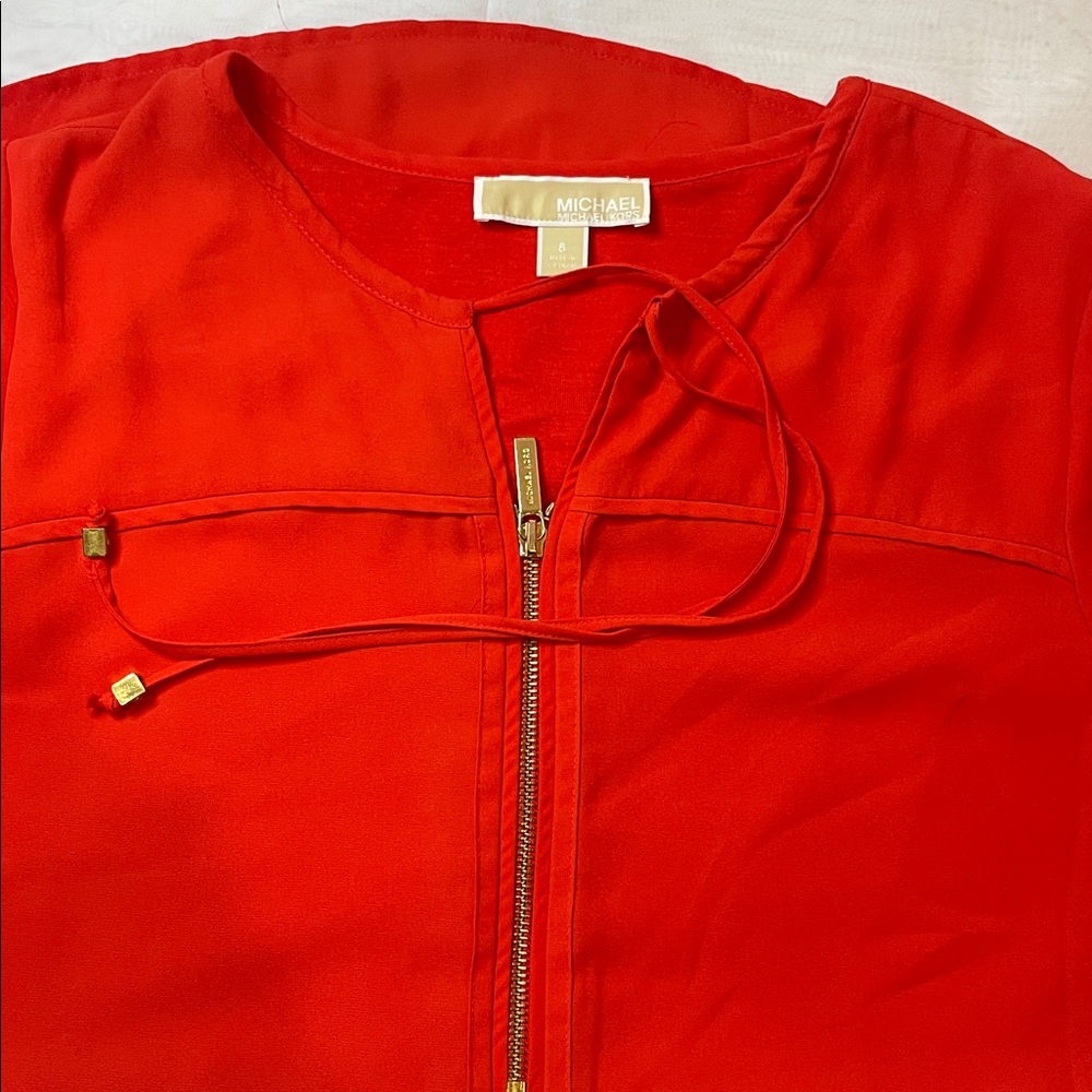 Michael Kors Women's Vibrant Red Blazer